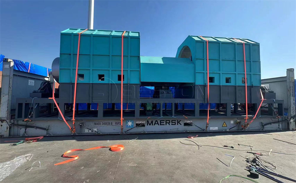 克羅地亞BST-50秸稈炭化設(shè)備發(fā)貨