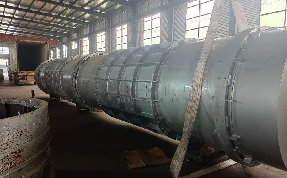 BST-30型號馬來西亞木材廠廢木料炭化設備第5張