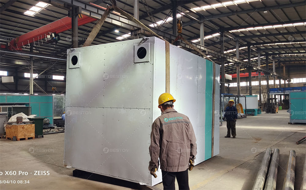 玻利維亞BTF5-8金屬烘干蛋托設(shè)備發(fā)貨