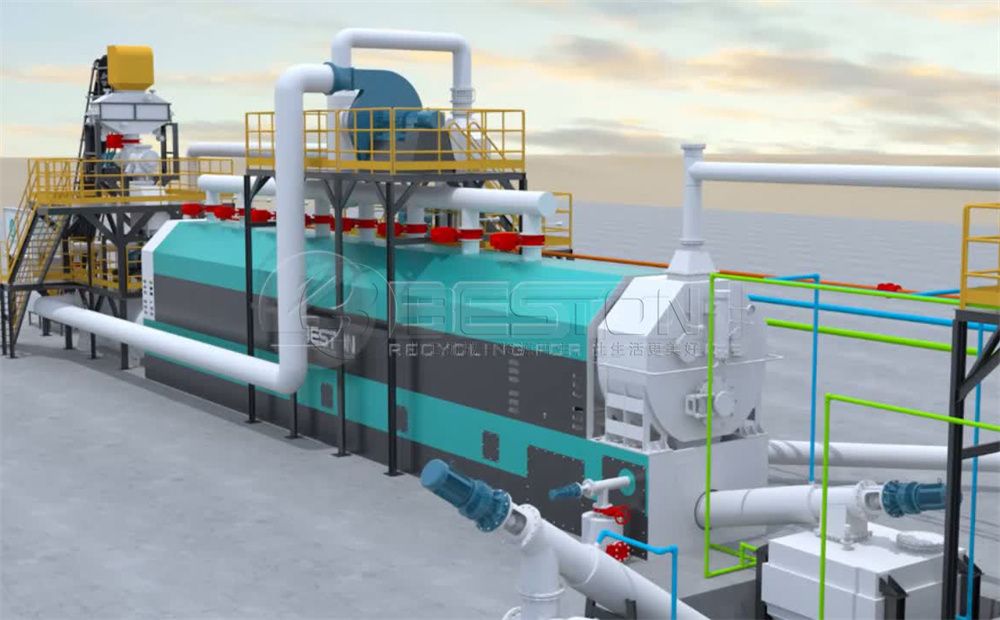 全連續廢輪胎煉油設備多少錢